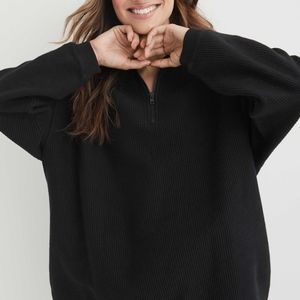 Aerie good vibes coorded zip sweatshirt